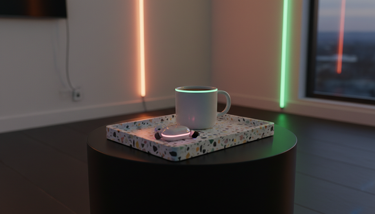 After-hours glow