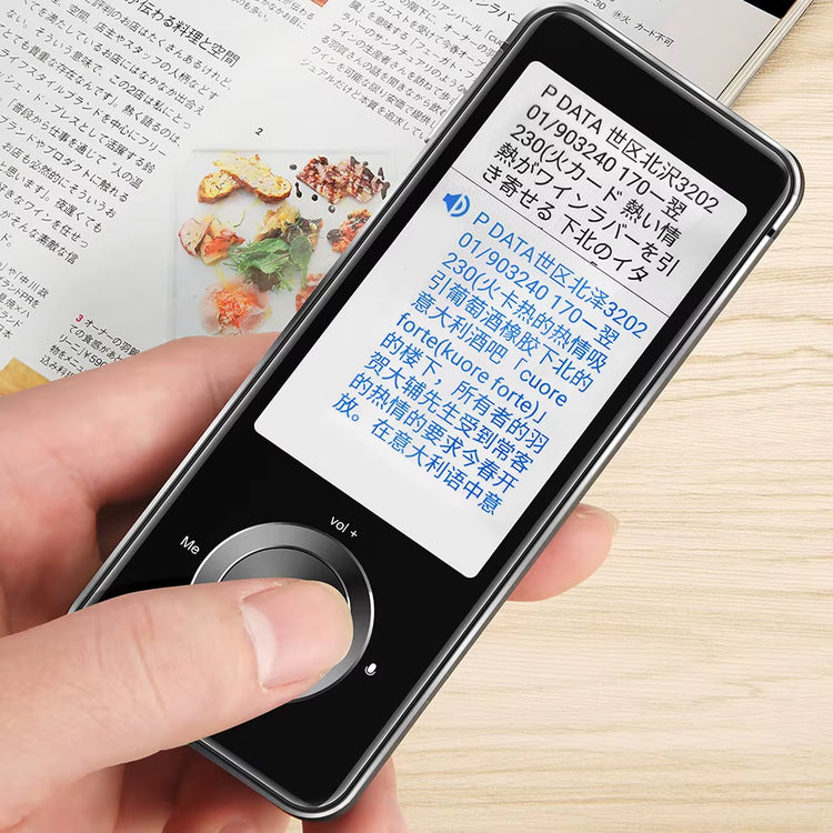 Newest M9 Instant Voice Translator Portable Language Translator in Real-Time Smart Translator Supports 12 Offline Languages